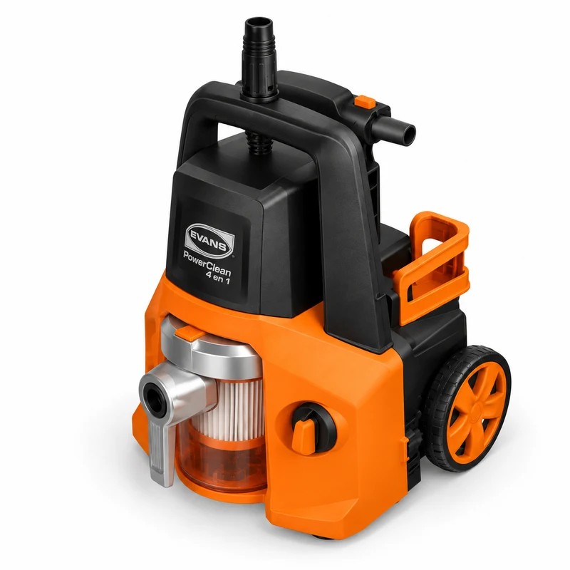 Hidrolavadora Evans PowerClean 4 en 1, código HAD08L14ME200