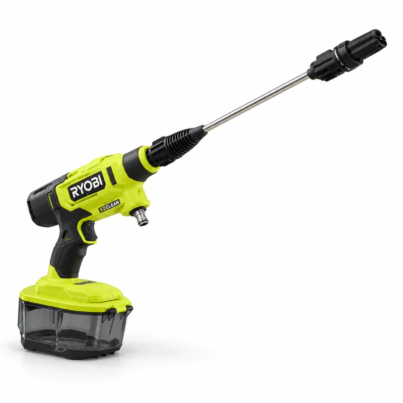 Hidrolavadora inalámbrica Ryobi EZClean ONE+ HP, recreación editorial